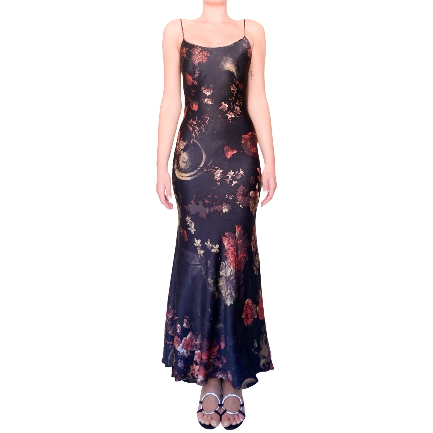 Roberto Cavalli F/W 2000 rare silk gown