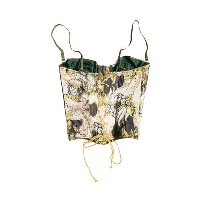 Roberto Cavalli S/S 2003 silk corset