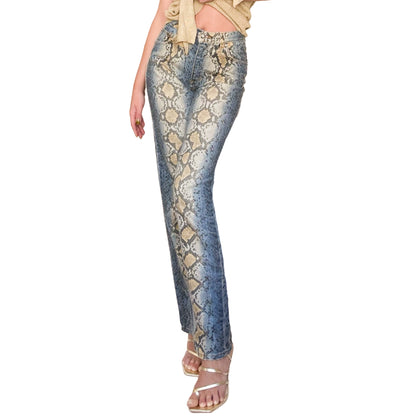 Roberto Cavalli F/W 1998 Gisèle Jeans - runway