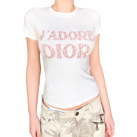 Christian Dior S/S 2004 J'adore Dior Tee