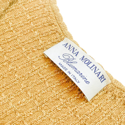 Blumarine (1991) Golden Knit dress
