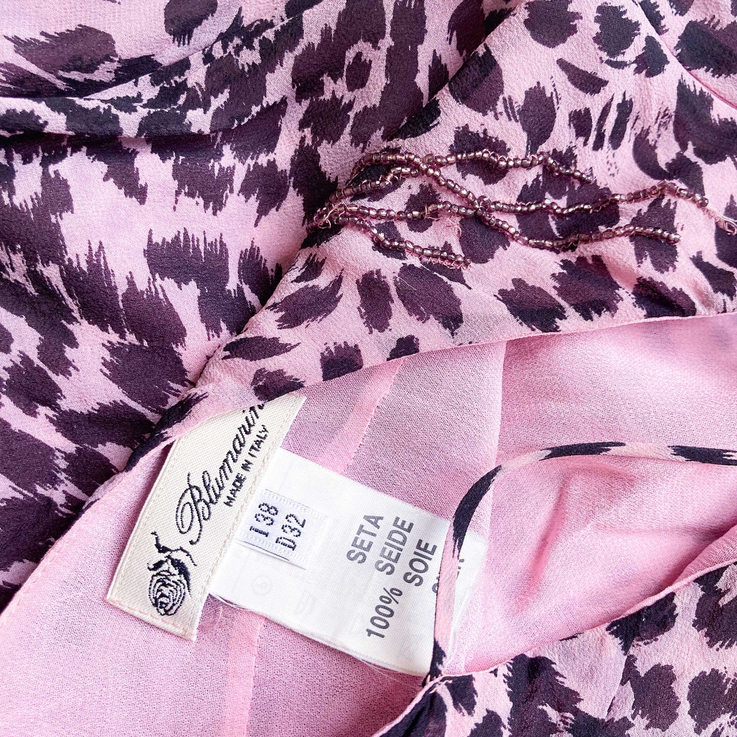 Blumarine S/S 2001 silk dress - Documented