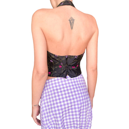 Emporio Armani S/S 2003 runway/campaign embroidered vest