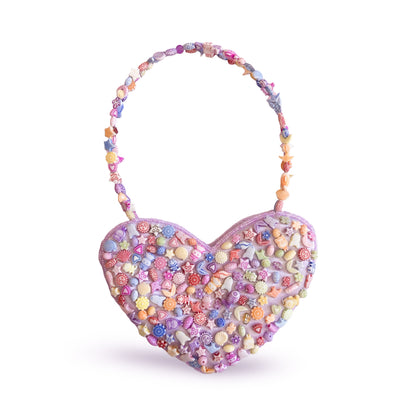 Fiorucci 90's / early 2000's rare kid core heart bag