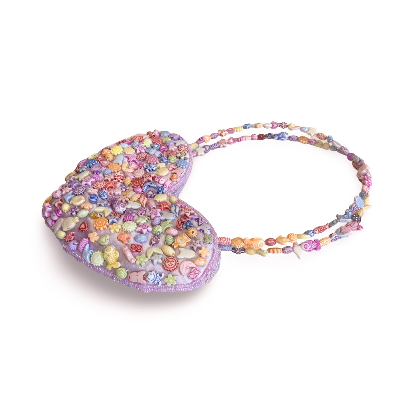 Fiorucci 90's / early 2000's rare kid core heart bag