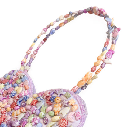 Fiorucci 90's / early 2000's rare kid core heart bag