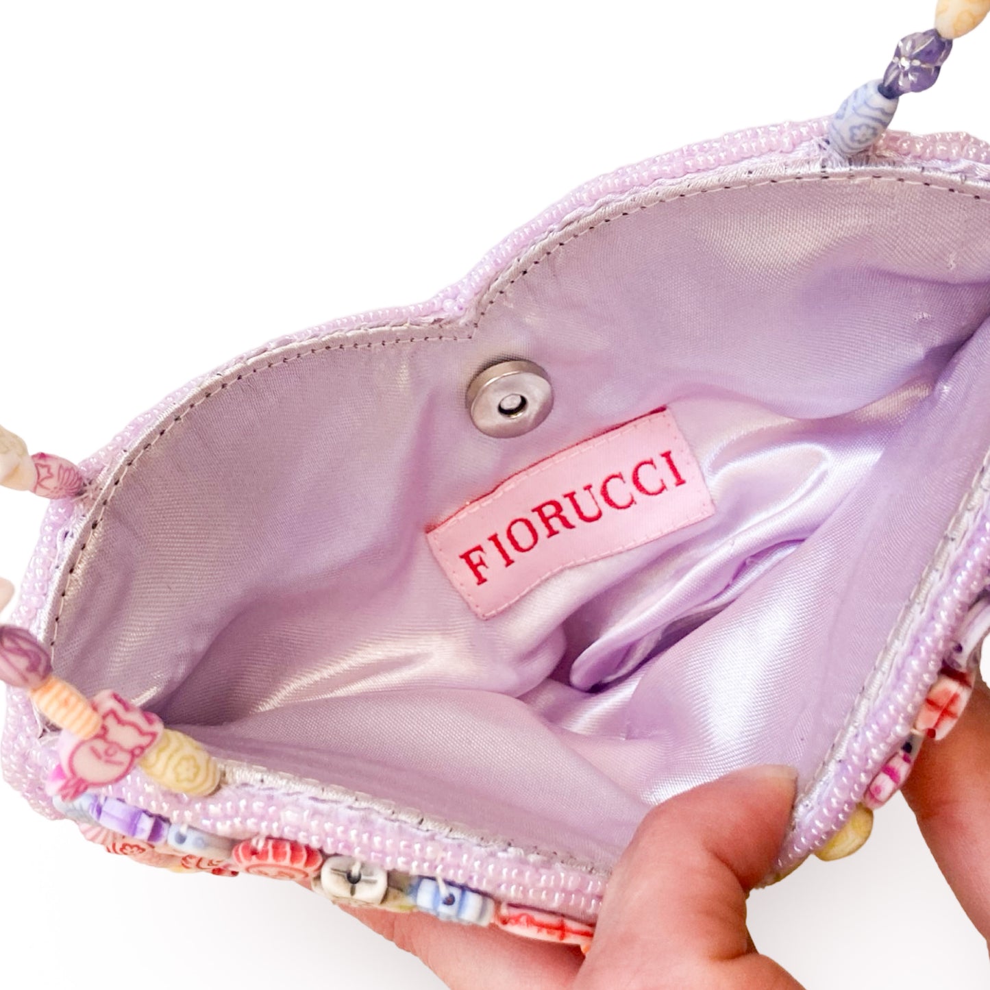 Fiorucci 90's / early 2000's rare kid core heart bag