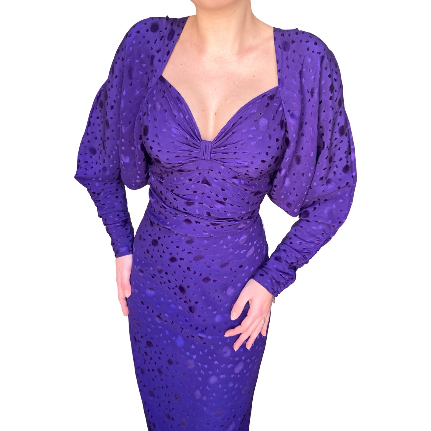 Nina Ricci Archives Elegant Silk Dress