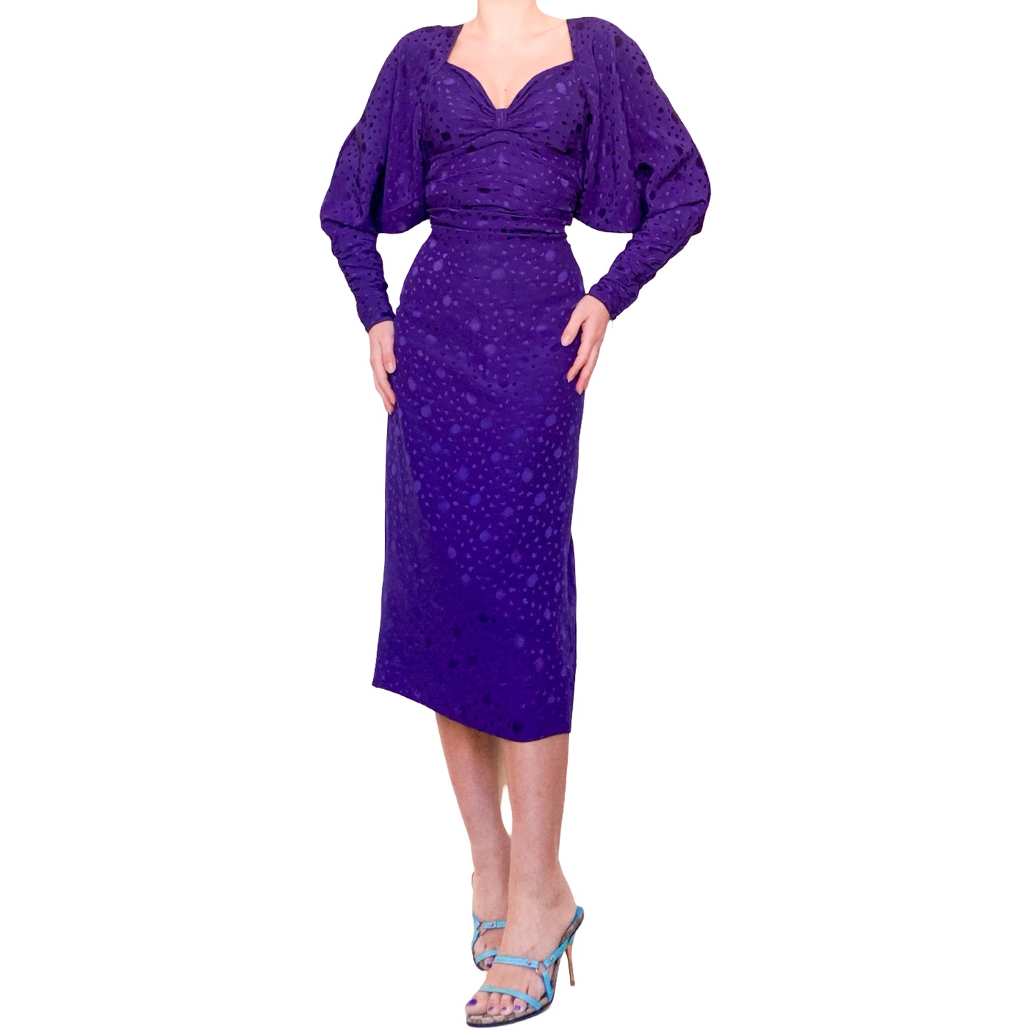 Nina Ricci Archives Elegant Silk Dress