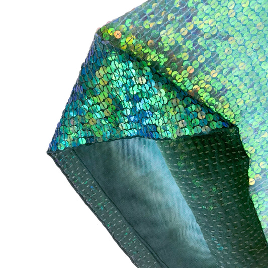 Luxury Italian VTG ombré sequins skirt