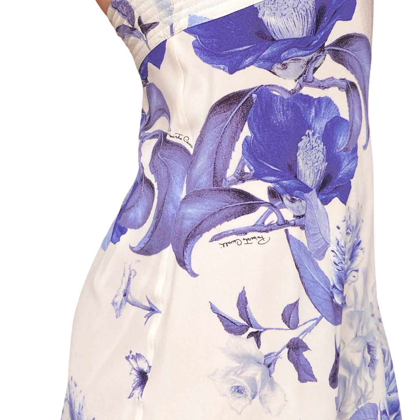 Roberto Cavalli S/S 2005 silk porcelain dress - Documented