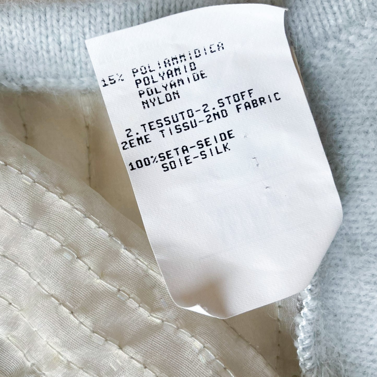 Alberta Ferretti 90's rare mohair embellished cardigan