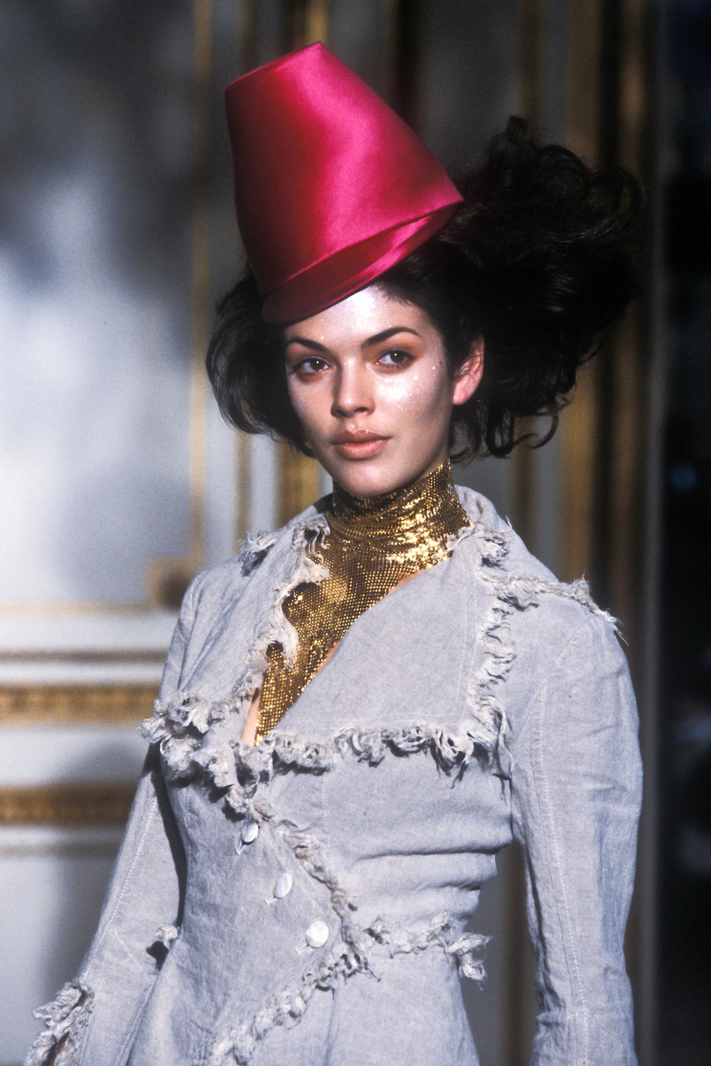 Vivienne Westwood 1998 denim pirate set - runway