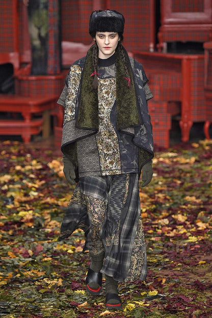 Antonio Marras 2015 trompe l'oeil maxi dress - documented