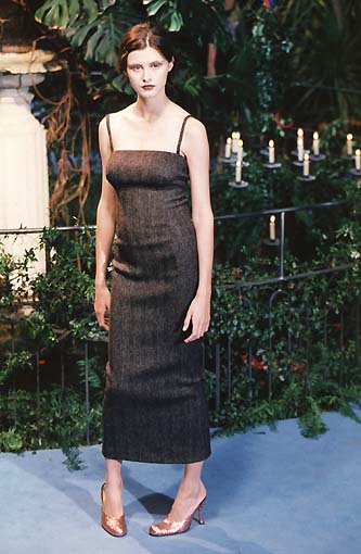 D&G Fall 1998 pinstripe formal dress