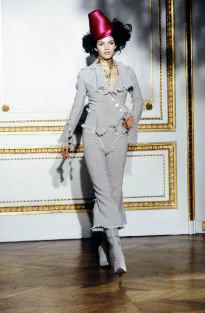 Vivienne Westwood 1998 denim pirate set - runway
