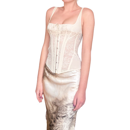 La Perla 2000's iconic milkmaid corset