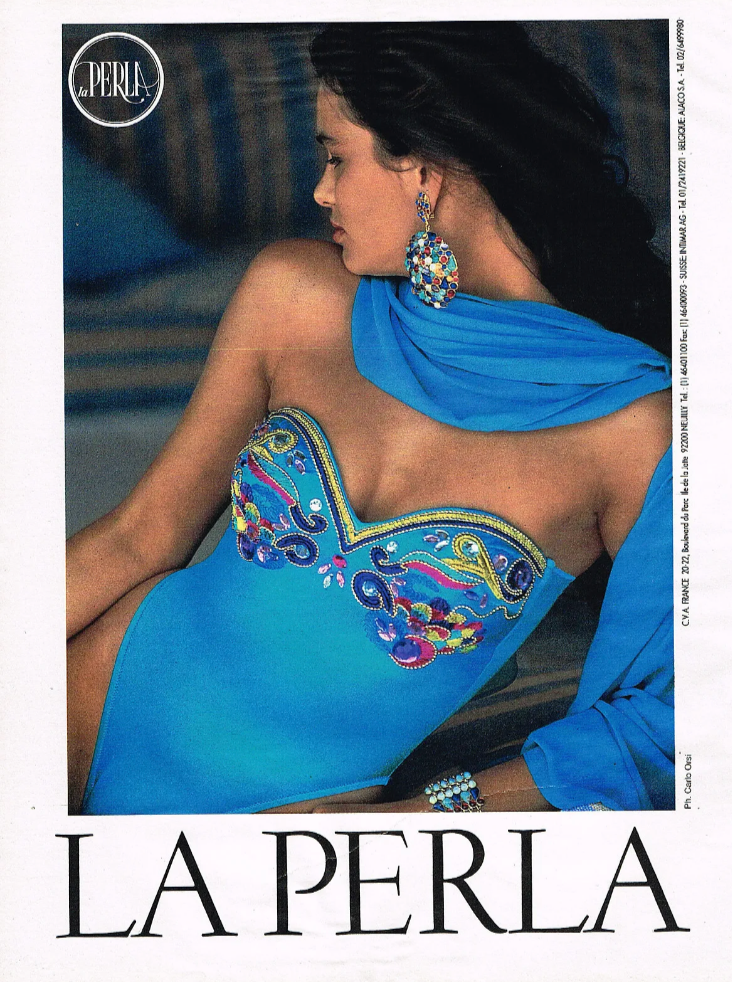 La Perla S/S 1991 bustier dress