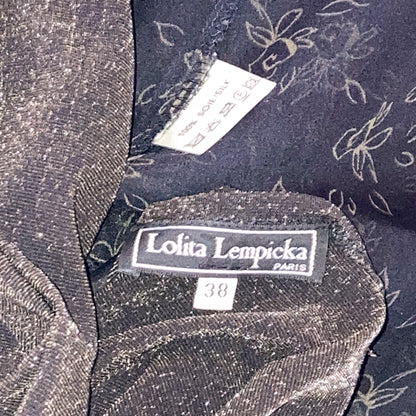 Lolita Lempicka F/W 1994 runway wrapped dress