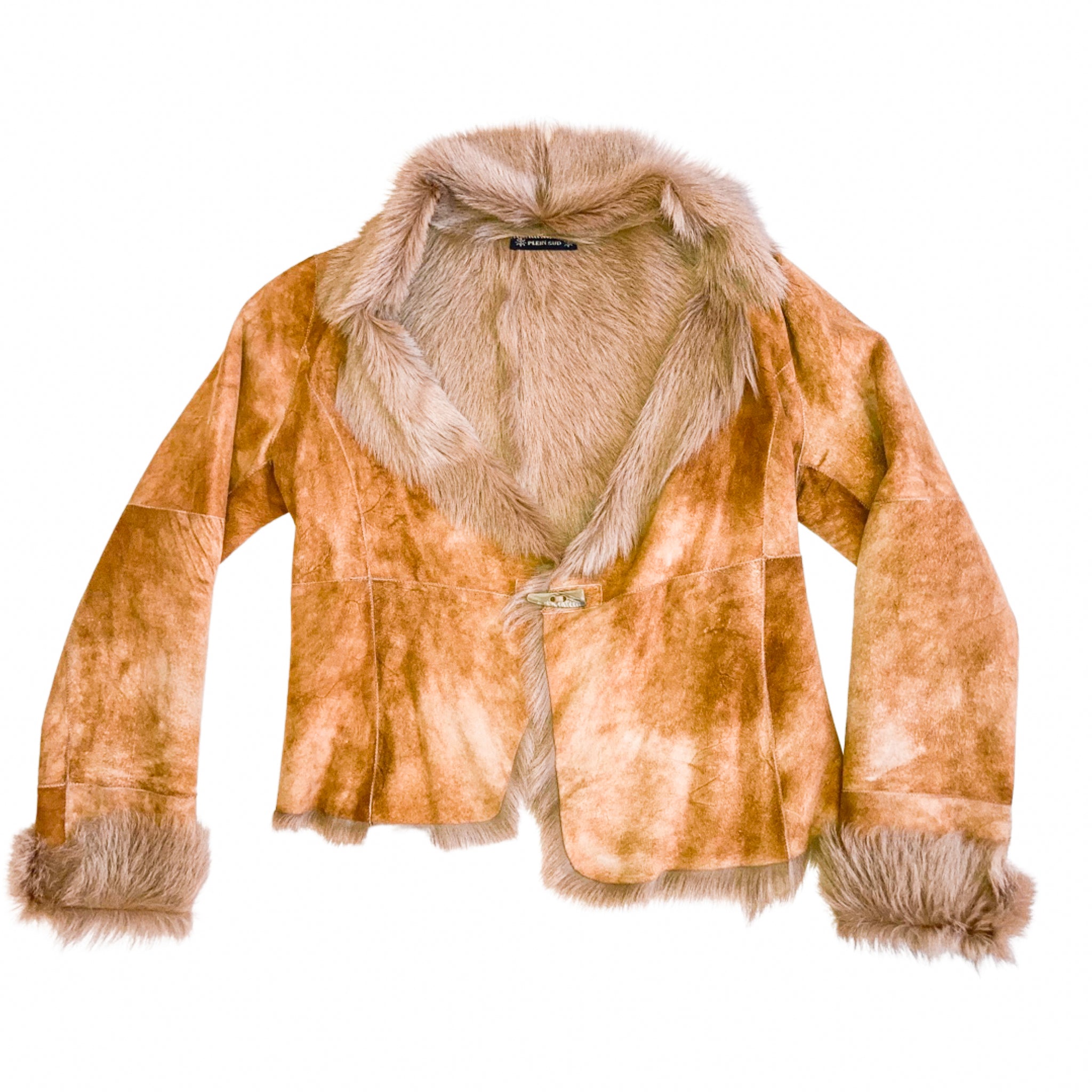 Plein Sud F/W 2002 Suede & Fur coat